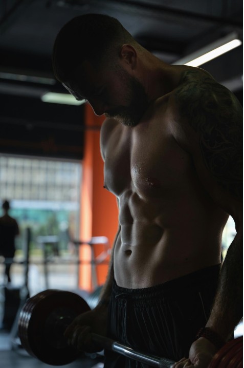 Home workout session