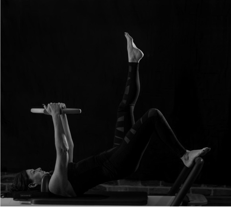 Athlete performing burpees